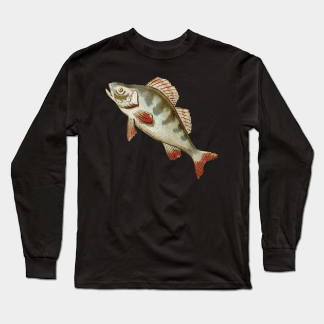 Here Fishy Fishy Long Sleeve T-Shirt by TRNCreative